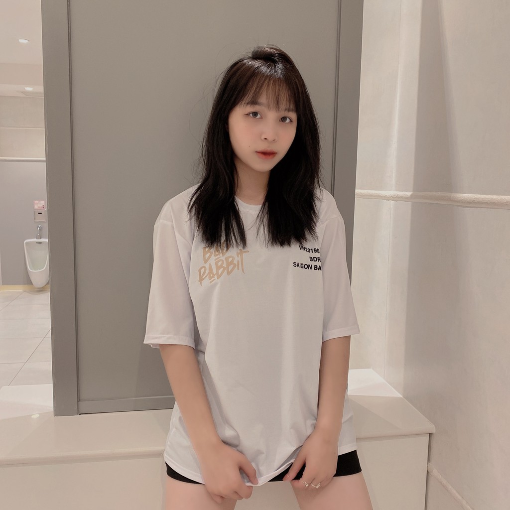 Áo thun nam nữ unisex YOUTH form rộng cổ tròn tay lỡ vải Cotton xịn FreeSize(38-65Kg) - TSUN HOA