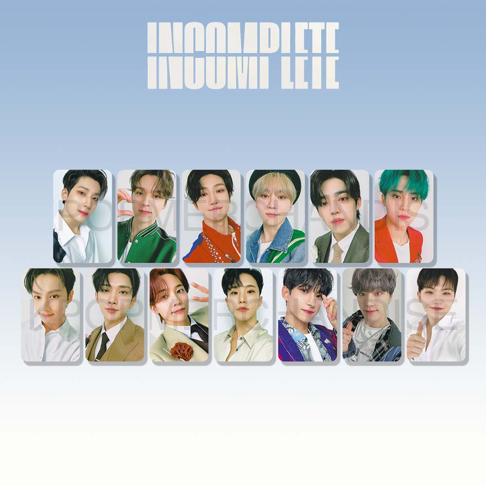 (2U) Seventeen Thẻ Ảnh Cao Cấp