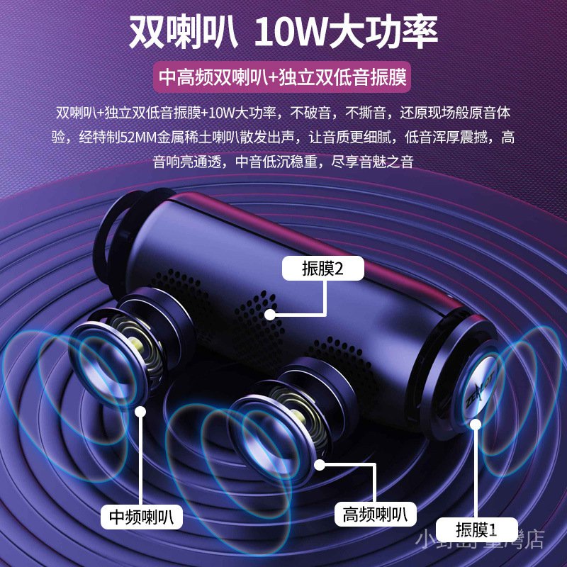 Loa Bluetooth ZEALOT / Fanatic S51 Không Dây Âm Thanh Siêu Trầm Chống Nước Hỗ Trợ Thẻ Nhớ Ngoài Trời