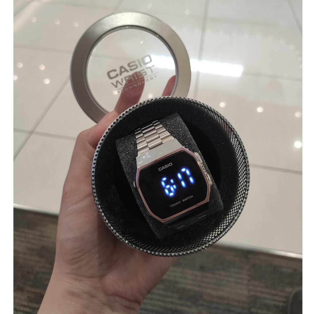 [ảnh thật] Đồng hồ nam nữ điện tử Casio A168 màn hình full led cảm ứng , thời trang-full box thiếc chính hãng | BigBuy360 - bigbuy360.vn