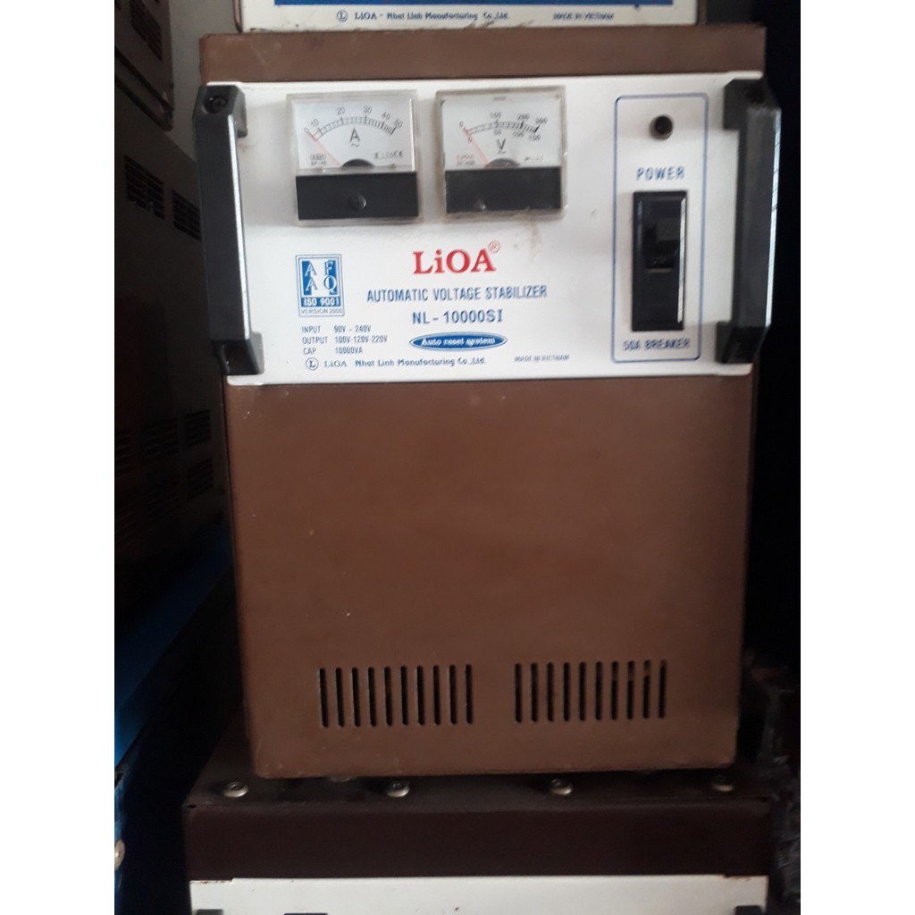 Ổn Áp Lioa 10KVA 1 Pha Dải 90-250V,  hàng tôn kho