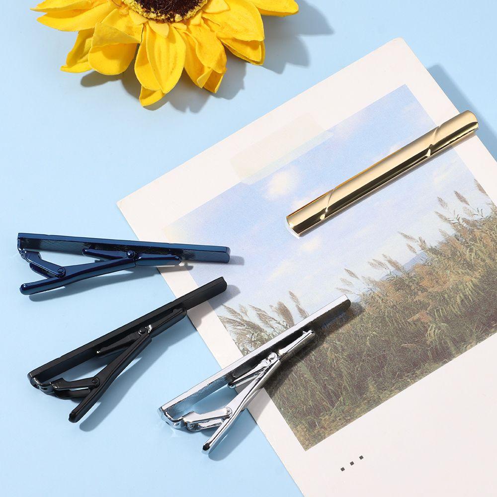 JUNE Kẹp Cà Vạt Kim Loại Thời Trang