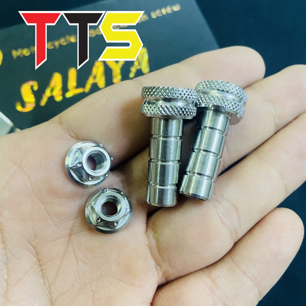 ỐC NÒNG SÚNG TĂNG SÊN KÈM TÁN SALAYA CHẤT LIỆU INOX 304 BAO RỈ SÉT