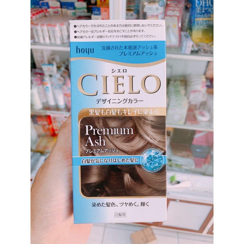 Thuốc nhuộm tóc Cielo premium Ash