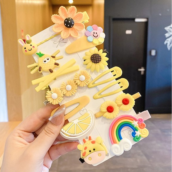 Kẹp tóc nhiều mẫu mã màu kẹo thời trang hàn quốc dễ thương cho bé gái