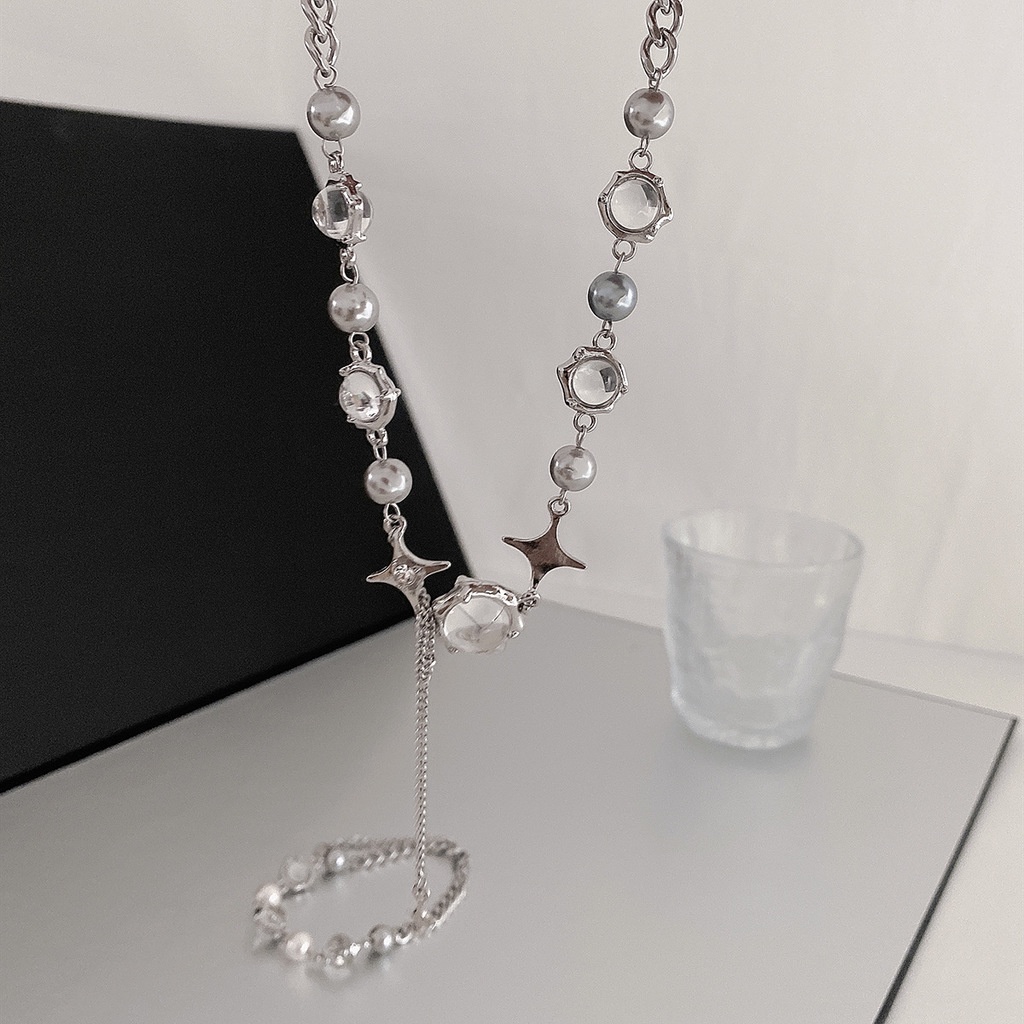 Vòng Cổ Đá Opal Thiết Kế Đơn Giản Thời Trang Cho Nam Và Nữ