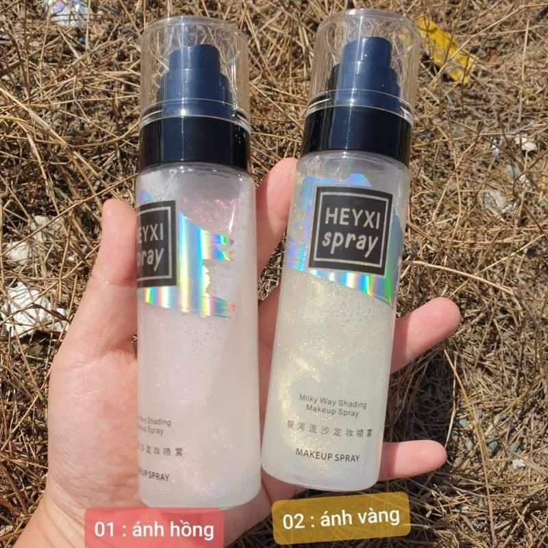 XỊT KHÓA NỀN bắt sáng siêu nhũ MAKEUP FIXER SPRAY