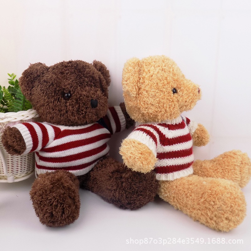 Thú Nhồi Bông Hình Gấu Teddy Phong Cách vintage