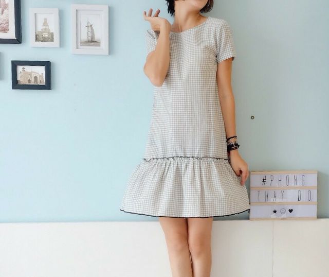 Váy đuôi cá xuất dư