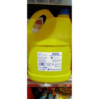Nước Rửa Bát Sunlight Chanh Can to 3,8L