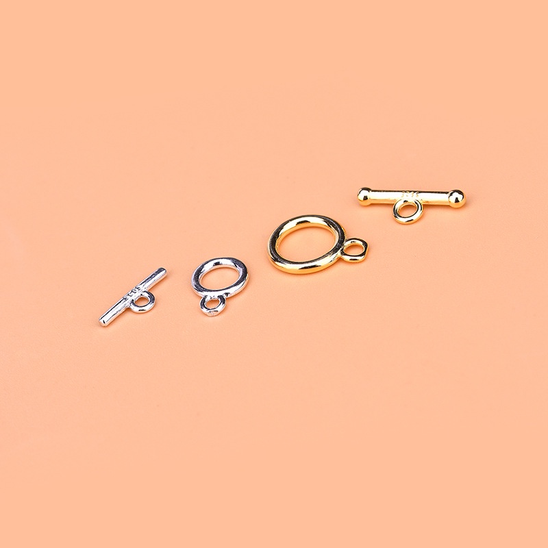 █diy゜ S925 Bạc●Phụ Kiện Hạt Làm Trang Sức Bằng Bạc S925 Có Khóa Cài DIY