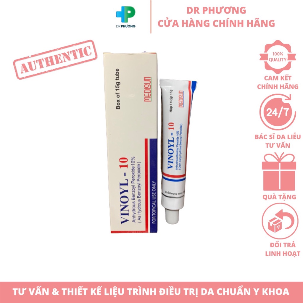 ✅ Gel chấm mụn Vinoyl-5, 10
