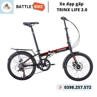 [RẺ VÔ ĐỊCH] XE ĐẠP GẤP TRINX LIFE 2.0