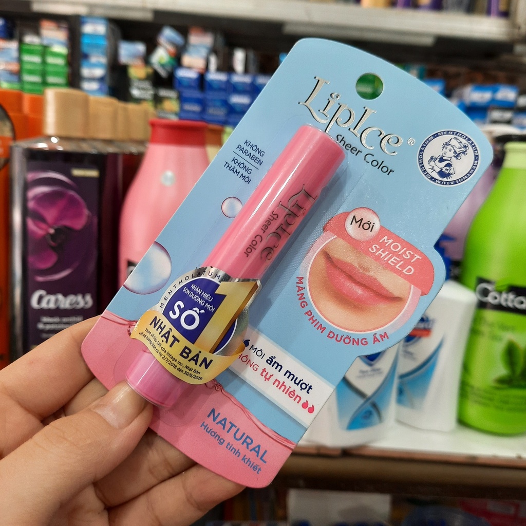 Son dưỡng có màu LipIce Sheer Color Natural - Hương Tinh Khiết 2.4g