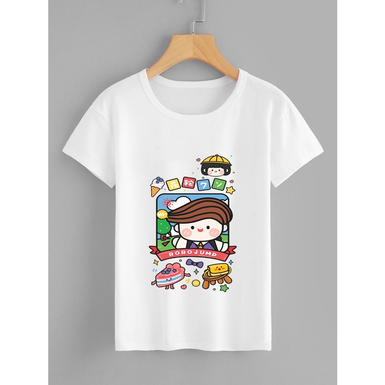 áo thun bé gái dễ thương cotton dễ chịu thoải mái