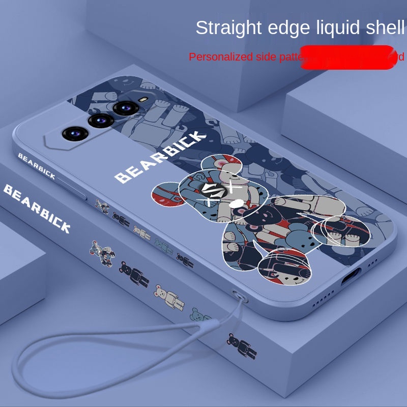 Ốp điện thoại chống rơi họa tiết cá mập màu đen sáng tạo cho millet black shark 4S 4sPro