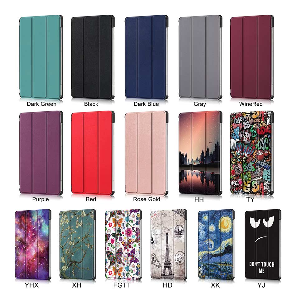 Bao da máy tính bảng PU chống sốc cho Samsung Galaxy Tab S7 11inch T870 T875 S7+ 12.4inch T970 T975 T976 S7FE T730 T735 T736B T38Pro