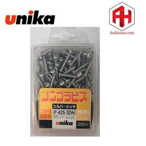 Vít bằng sắt Unika P-425-SDN