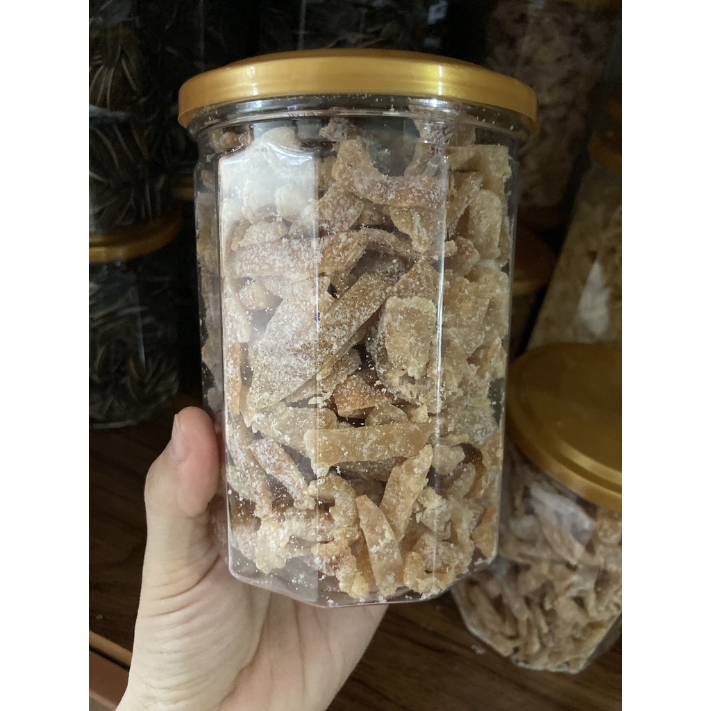 Lon 300gram trần bì ăn liền