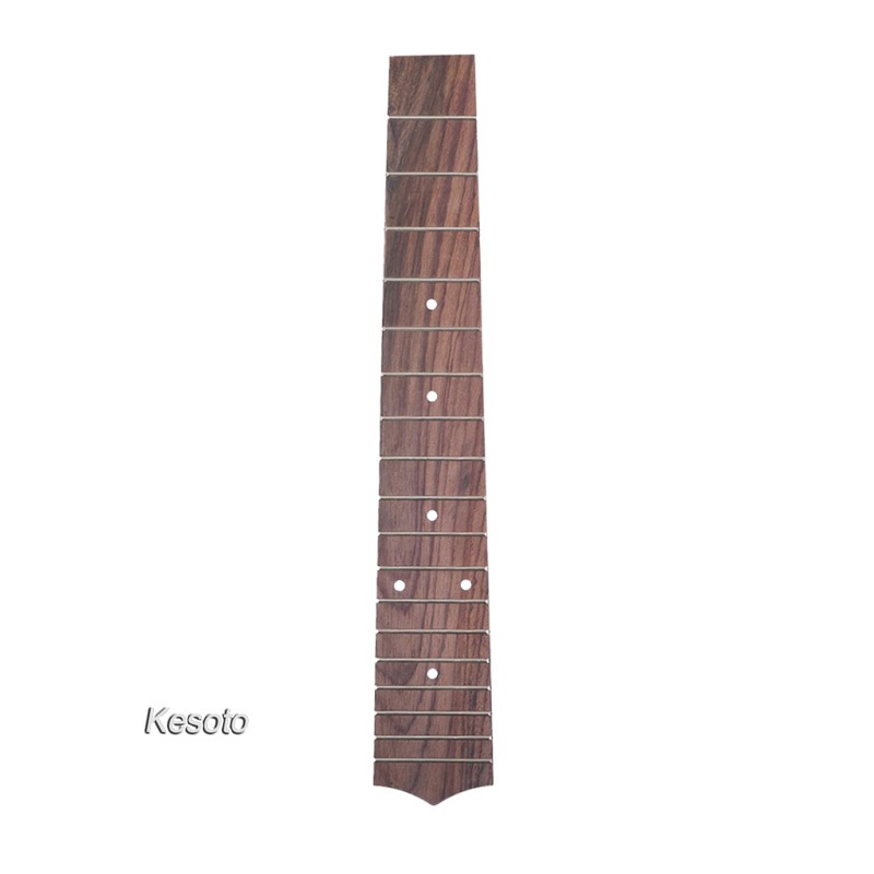 [KESOTO] Rosewood DIY 18 Fret Fingerboard for 26\'\' Tenor Ukulele Replacement Parts