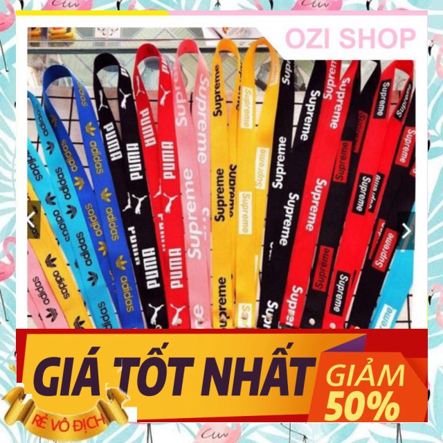 Dây Đeo Điện Thoại Sỉ #6k, Dây Đeo Thẻ STRAP Bản To 15 Mẫu - Phụ kiện Hoàng Long