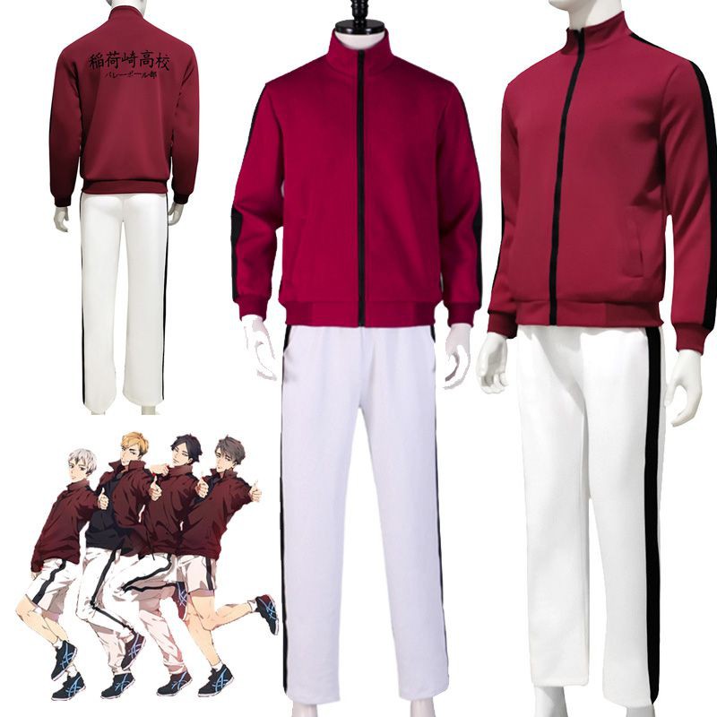 Áo Khoác Hóa Trang Nhân Vật Hoạt Hình Haikyuu Miya Atsumu