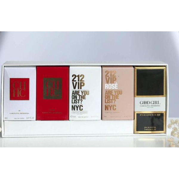 nước hoa nữ Gift Set Carolina Herrera  5pcs | BigBuy360 - bigbuy360.vn