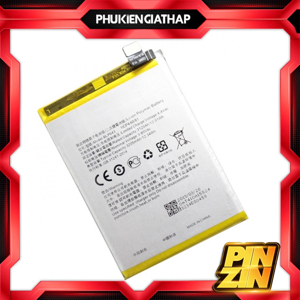 Pin Scud cho Oppo K1/K5/K10/A1K/A16K/A53/A54/A72/A73/A74/A91/A92S/A93/A94/A95/F7/F11/F1S/A3/R7S/R9/R7S/R9