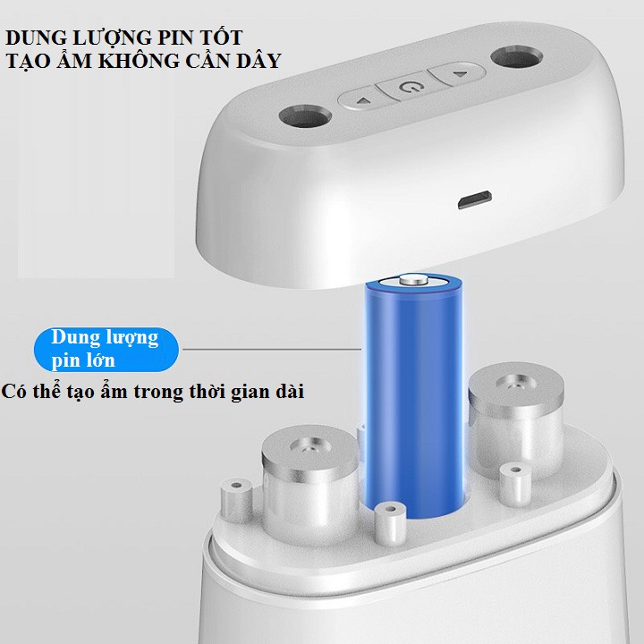 MÁY PHUN SƯƠNG TẠO ẨM 1000ML 2 VÒI PHUN KÉP ,SIÊU MƯỢT KHÔNG GÂY TIẾNG ỒN