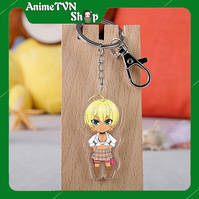 Móc khoá Mica anime Shokugeki no Souma (Vua đầu bếp Soma) - Nhựa Cứng Acrylic In 2 mặt sắc nét ( ảnh thật )