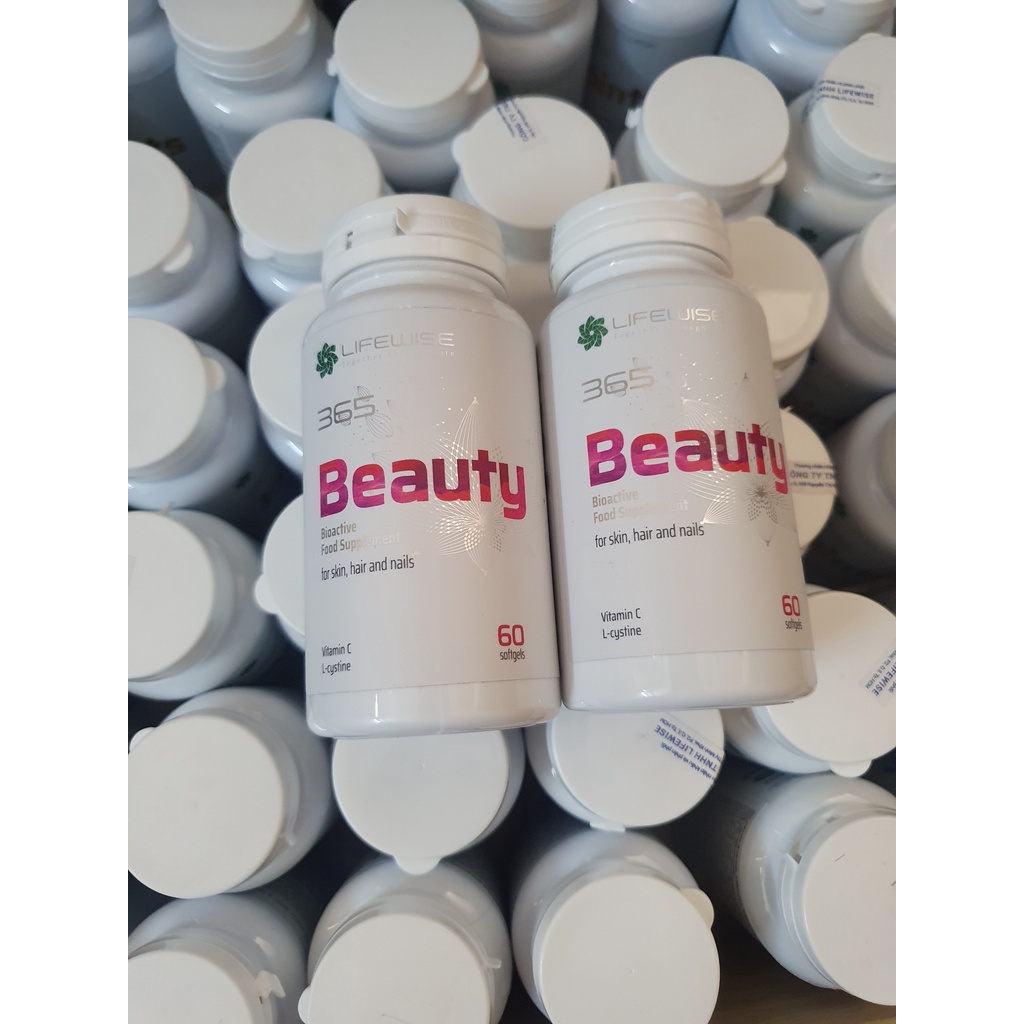 [ GIÁ SỈ ] - Thực Phẩm LifeWise #365 Beauty - Làm đẹp từ bên trong da tóc và móng khỏe mạnh - Hộp 60 viên