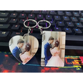 Móc khoá mica in hình 2 mặt cực rõ nét 🌸