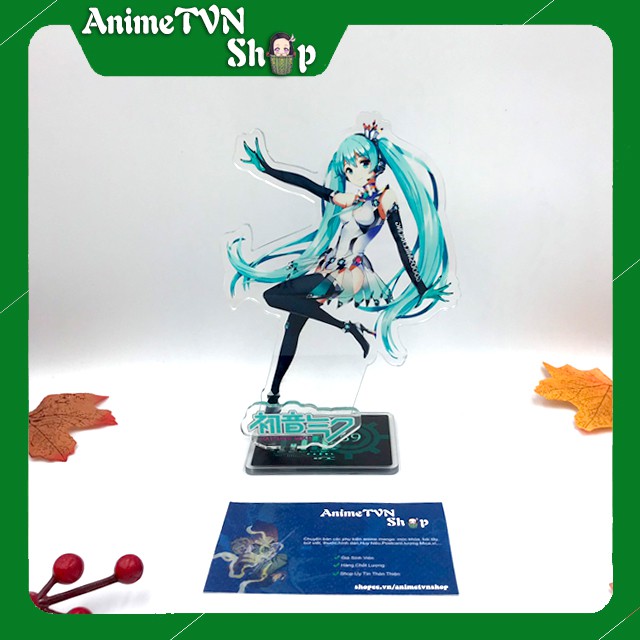 Tượng Mica Standee Hatsune Miku - Nhựa Cứng Acrylic In nhiều chi tiết sắc nét