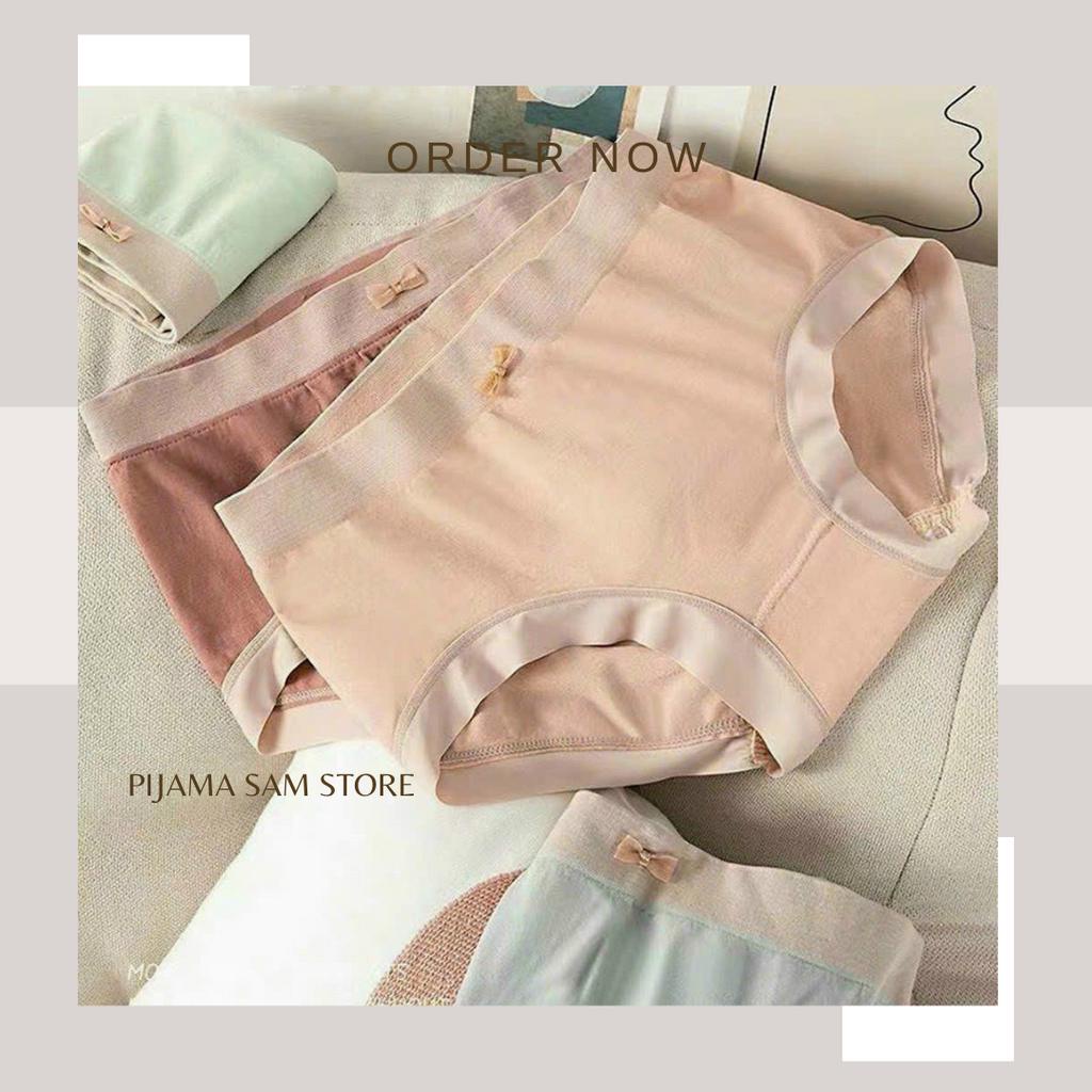 SET 5 Quần Lót Cotton Viền Co Giãn Siêu Thấm