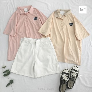 Áo thun cổ bẻ hollday a1611 taly