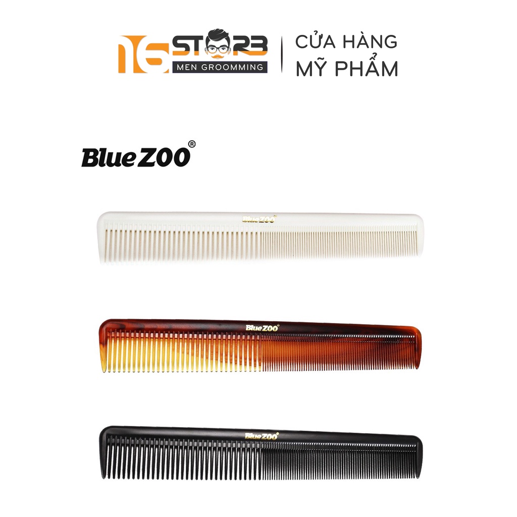 Lược thẳng chia ngôi tóc BlueZoo cao cấp
