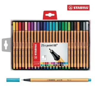 Bút Kỹ Thuật Stabilo Point-88 PT88 (Bộ 25 Cây)