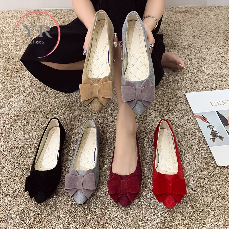 Giày Slip-On Nữ Đế Bệt Plus Size 35-43