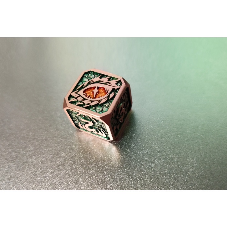 Cân Kim Loại Mắt Rồng Dài Màu gradient Phụ Kiện Trò Chơi board game longan Xúc Xắc longan