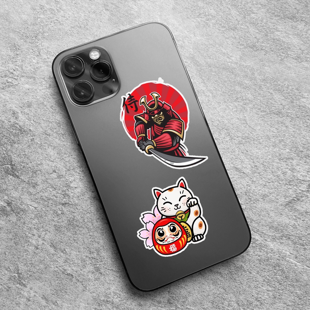 Sticker Japan Chống Nước - Sticker Dán Laptop, Điện Thoại, Đàn Guitar, Mũ Bảo Hiểm, Vali