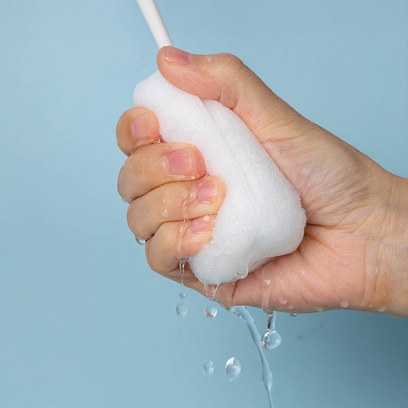 Sponge brush cup brush detachable cleaning brush household bottle brush long handle thermos cup cleaning cup sub brush