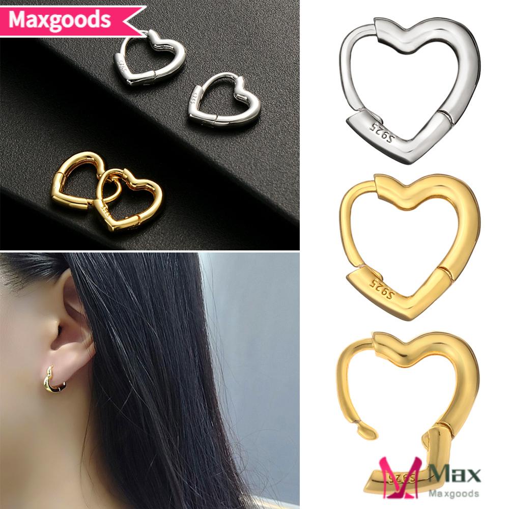 Khuyên Tai Tròn S925 Không Gây Dị Ứng Thời Trang Cho Nữ