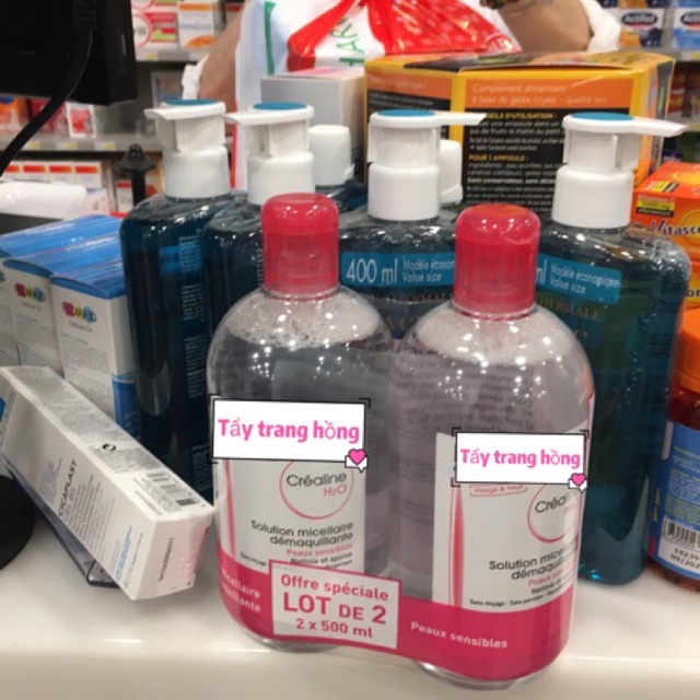 Nước tẩy trang Bio Pháp các size nắp thường nắp nhấn