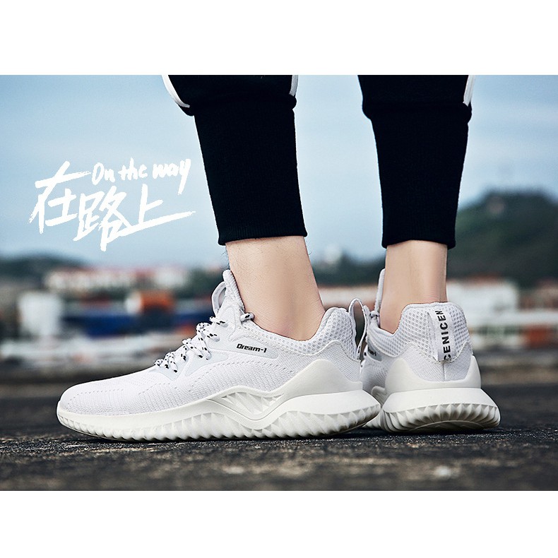 Giày nam sneaker, giày thể thao nam siêu nhẹ GN319 | BigBuy360 - bigbuy360.vn