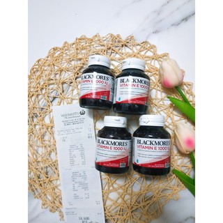 VITAMIN E BLACKMORES TỰ NHIÊN HÀM LƯỢNG 1000IU - 30v