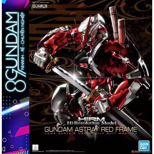 Mô Hình Lắp Ráp Gundam 1/100 Hirm High Resolution Astray Red Frame | Shopee  Việt Nam