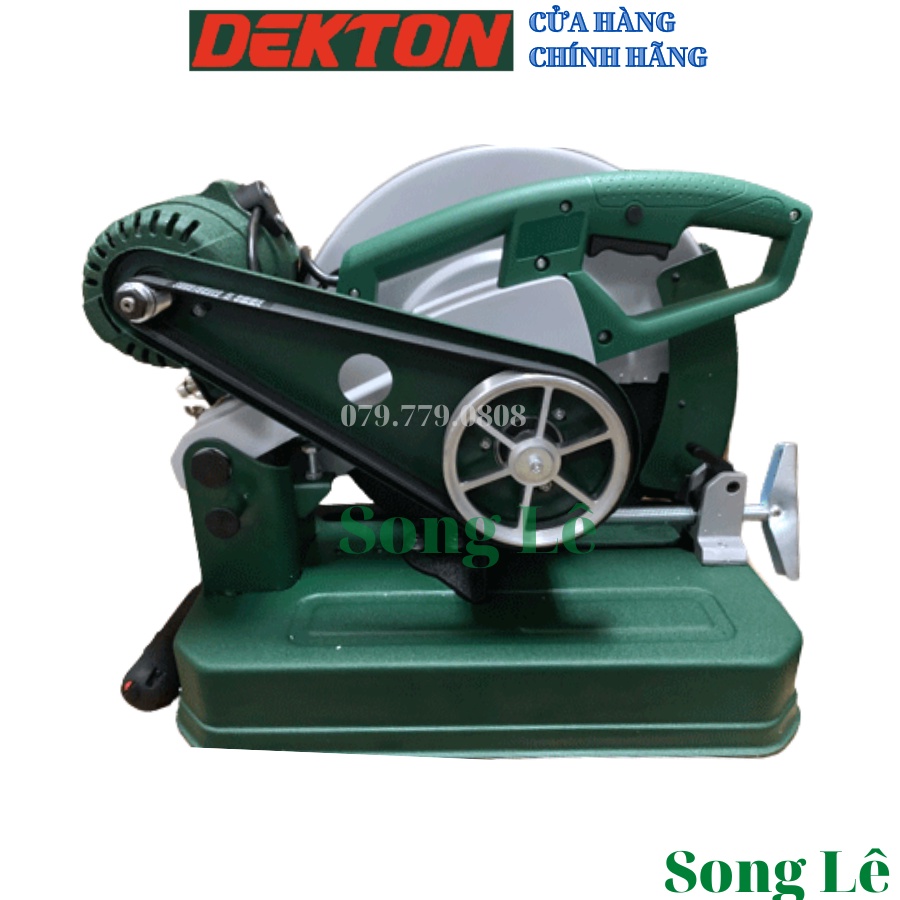 Máy cắt sắt dùng dây curoa Dekton 2800W DK358