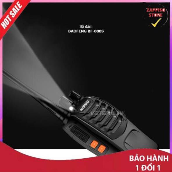 Sale máy bộ đàm,Bộ đàm Baofeng 888s - Pin 2800mah (1 Cái)  - Bảo hành 1 đổi 1