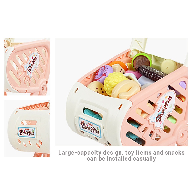 Đồ chơi xe đẩy mua sắm ZHAN QI TOYS dễ thương cho bé