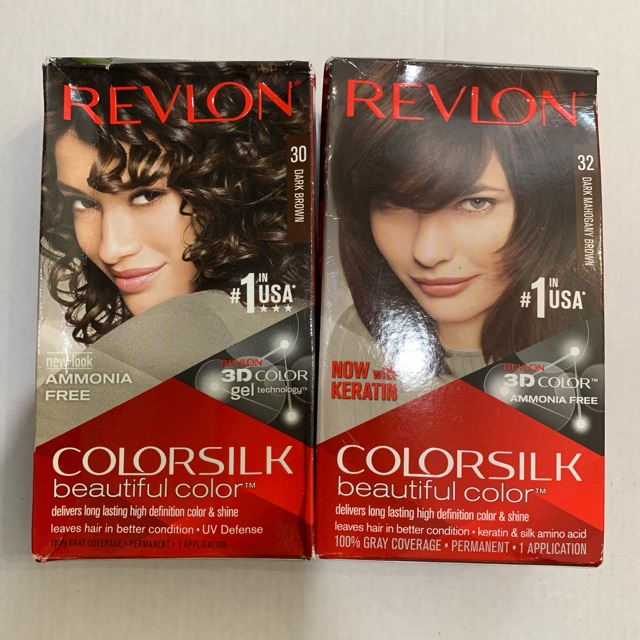 Thuốc nhuộm tóc Revlon colorsilk beautiful color